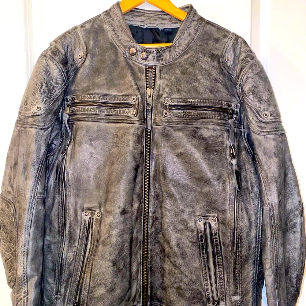 Harley Davidson Heavyweight Genuine Leather Riding Jacket
